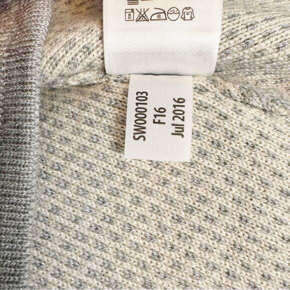 Smartwool Women's Dacano Full-Zip Sweater Ski Merino Wool Blend Jacket Gray S - Picture 10 of 11